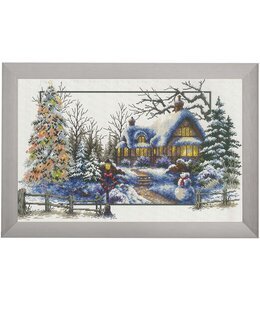 Broderipakke Bilde Vinterfølelser - Needleart World