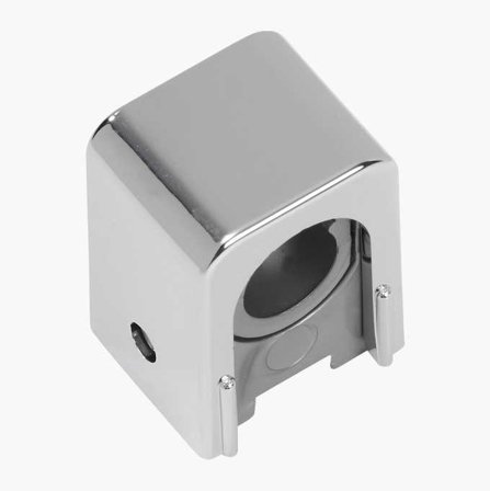 Biltema - Rørklemme mini krom 2 stk.