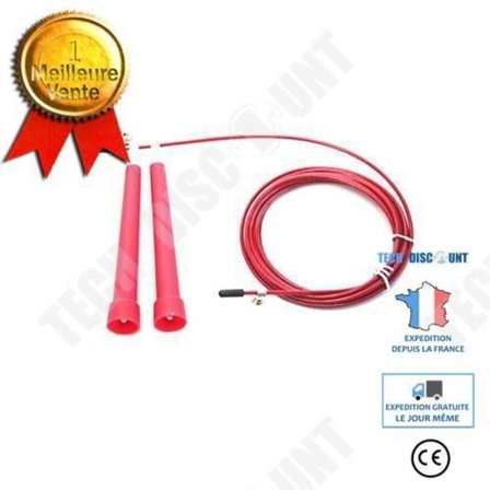 Snestrik - TD - 3m - Rød - Fitness - Styrketræning