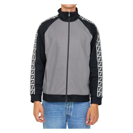 Fendi, Zip-throughs Zwart, Heren, Maat:L