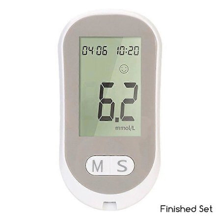 Brukervennlig blodsukkermåler Stor, lettlest skjermKompatibel med eldre A