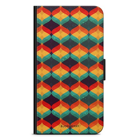 Bjornberry Plånboksfodral Sony Xperia 5 - Abstrakt Mönster