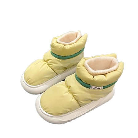 Naisten Talviset Lämpimät Puuvillapehmustetut Kengät, Vedenpitävät Lumikengät