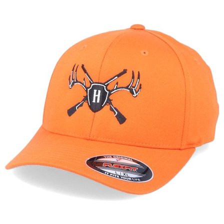 Hunter - Orange flexfit Keps - Hunter Logo Orange Flexfit @ Hatstore