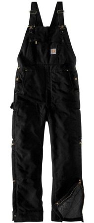 Carhartt Workwear Carhartt M's Firm Duck Insulated Bib Overall Black