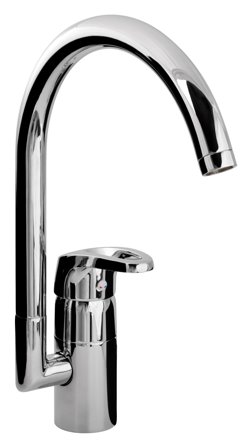 Gelia Aero Kjøkkenbatteri forkrommet Uten stoppventil, Baderom