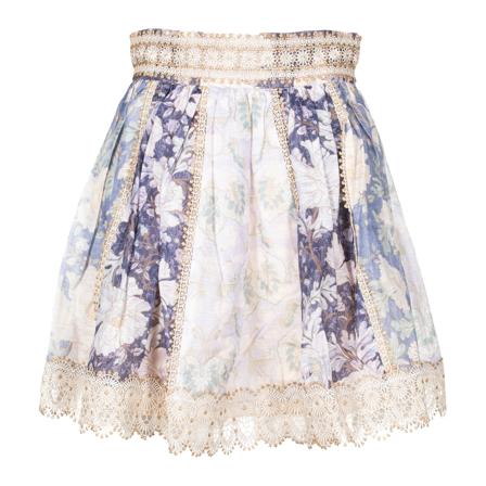 Zimmermann, Short Skirts Beżowy, Kobieta, Rozmiar: XS