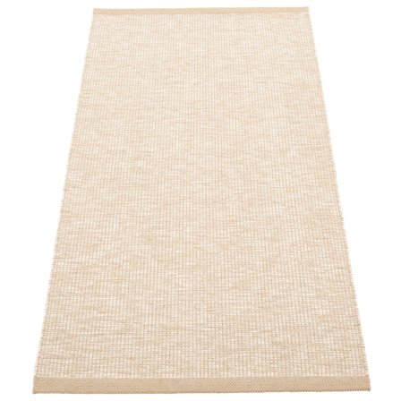 Pappelina Sam gulvtæppe 150x70 cm, beige/vanilla | KitchenOne