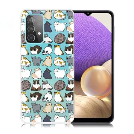 Deco Samsung Galaxy A32 5G skal - Katter multifärg