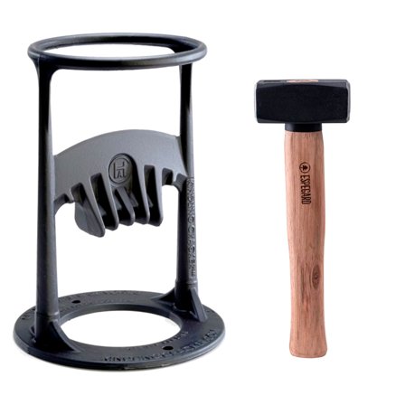 Kindling cracker Original vedkløyver + slegge' - 'Sort/tre