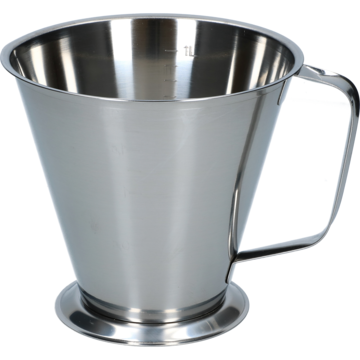 LITERMÅL 1L RUSTFRI PÅ FOT