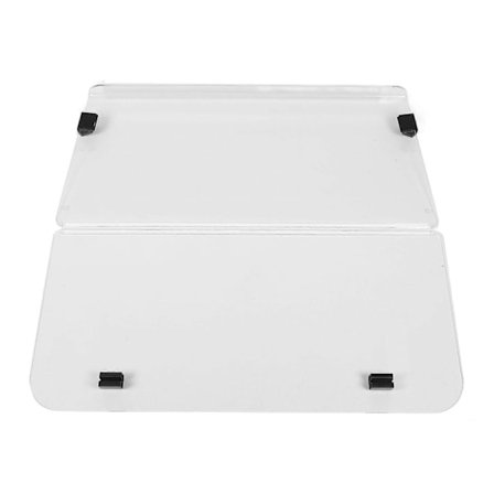 Golfauton tuulilasi Läpinäkyvä 5 mm akryyli Iskunkestävä Kirkas alas taittuva tuulilasin korvaus Club Car DS 2000 -malleihin ja uudempiin