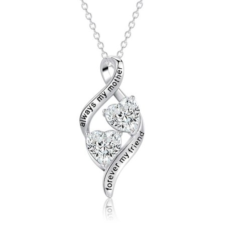 Morsdagsgaver til mamma/søster/datter/nana/kone Halskjede, Sterling Sølv Halskjeder Smykker Gaver til Mamma | Morsdagsgaver Bursdagsgaver