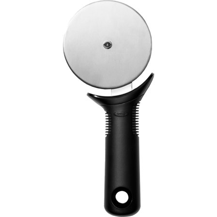 Oxo Pizzahjul 9 cm, rustfritt stål' - 'Stål og svart