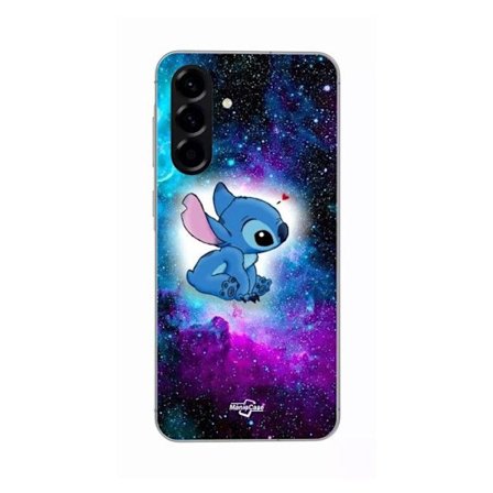 Coque - Maniacase - Samsung Galaxy A26 - Silikon - Mjuk - Stitch ohana färgglad utrymme