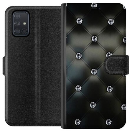 Kompatibelt Plånboksfodral till Samsung Samsung Galaxy A71 Big as diamond