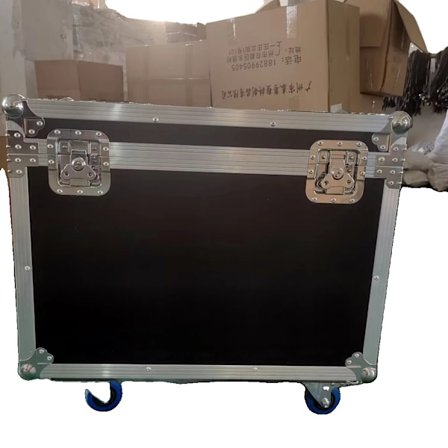 LED-scene belysning, DMX-kontroll, hög ljusstyrka RGBW,endast flightcase, EU-kontakt