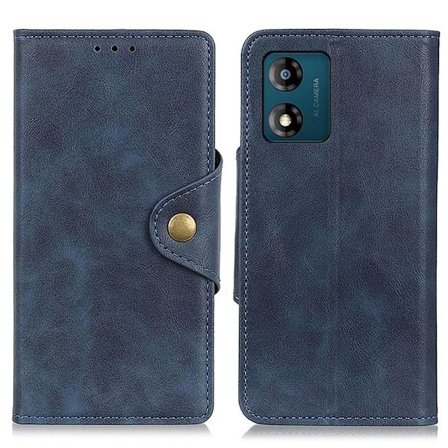 Alpha Motorola Moto E13 Flip Fodral - Blå