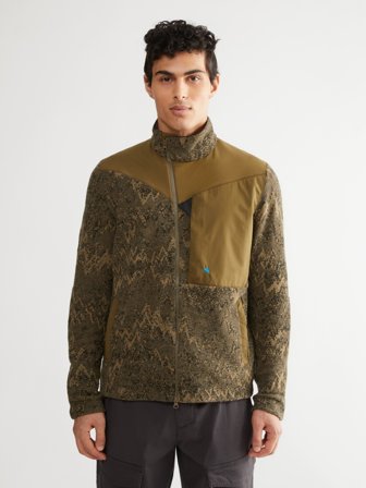 Klättermusen Bolmsö Zip Herren - Forest Green - M