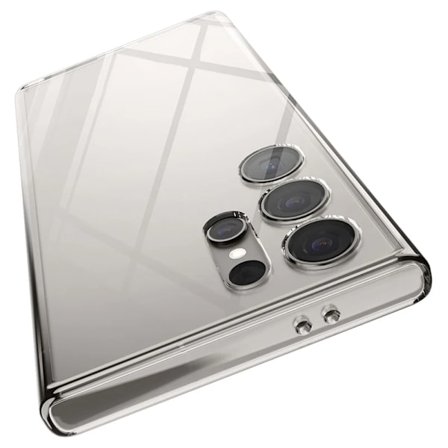 Ultratunt Klart Silikon Mjukt TPU-skal för Samsung Galaxy S25 Ultra S24 S23 S21 S20 FE S22 Ultra Plus Stötfångare Capa Cover Fundas