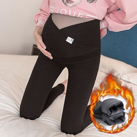 Pregnancy Leggings Plush
