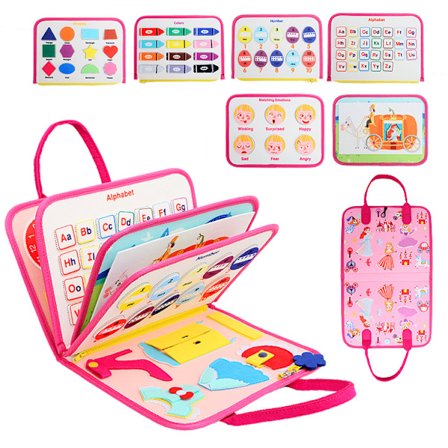 Baby Legetøj 1 År Gammel, Pige Legetøj 1-5 År Gammel Børnelegetøj 1-3 År Gammel Busy Board Montessori 1 2 3 År Gammel Børnegave Børnespil 1-5 År 