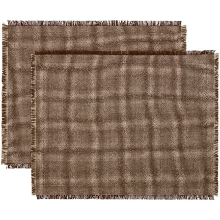 Decotique Ravella bordtablett 2-pack, brun | Dukning & Servering > Bordstablett | Bagaren och Kocken