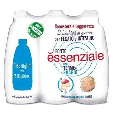 Fonte Essenziale dalle Terme di Boario 6x400ml