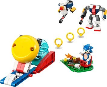Sonic Sonics lägereldsstrid 77001 - LEGO Sonics lägereldsstrid 77001