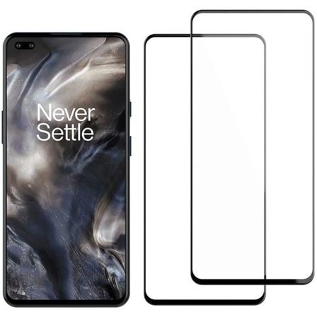 2-pack Oneplus Nord 2t 5g Heltäckande Skärmskydd I Härdat Glas