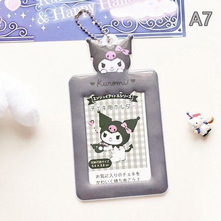 Sanrios Students Meal Card Bus Card Holder ID-kort Kredit Stora