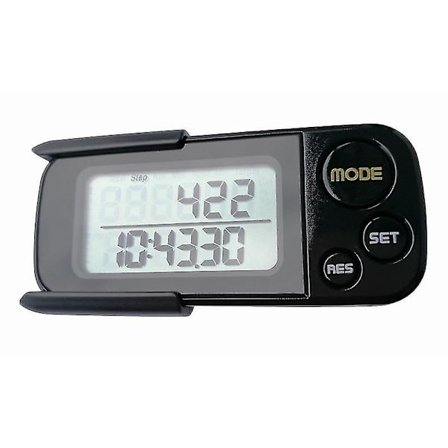 3dtrisport Walking 3D-askelmittari, ilmainen e-kirja | 30 päivän muisti, tarkka askelmittari, kävelymatka maileina/km, kalorimittari, päivittäisen 