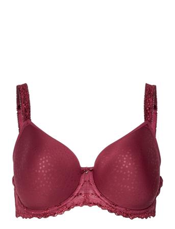 Ana Uw Moulded Spacer Bra Lingerie Bras & Tops Full Cup Bras Rød Fantasie*Betinget Tilbud
