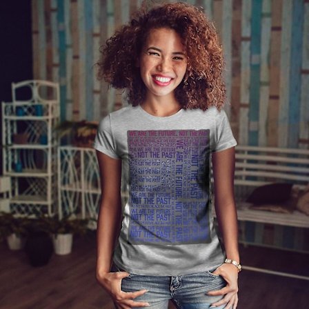 We Are Future Past Women Gråskjorta