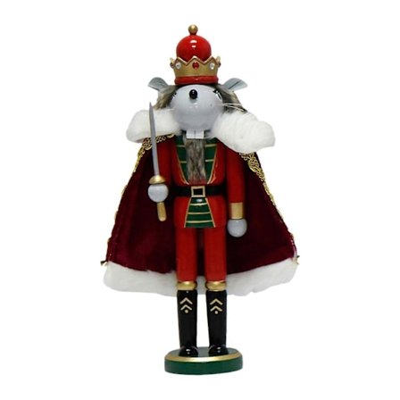Nøddeknækker Musekonge Bordplade Figur Statue Nøddeknækker Figur