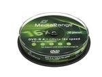 MediaRange DVD-R x 10 - 4.7 GB - lagringsmedier