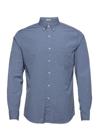 Ms Organic Stretch Washed Daisy Ditsy Blue J.Crew