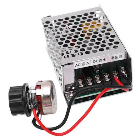 DC Motor Hastighetsregulator med Överströmsskydd Lättviktig Portabel AC 220V