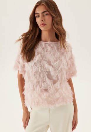 SELECTED - Slfmyline Ss Boat Neck Top