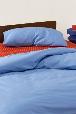 Jotex - Percale Putevar 50x90 Cm - Økologisk Mellomblå - ZACK - Kjøp Putevar hos Jotex