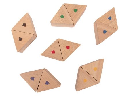 MyPauze Viktmemory trä 12-delar - Lyreco - Skola och förskola - Klassrummet / Lära - Sensoriska produkter