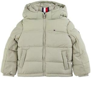 Kids - Tommy Hilfiger Branded Padded Jacket Faded Willow 8 Years - Coats and jackets - 8 years - Green