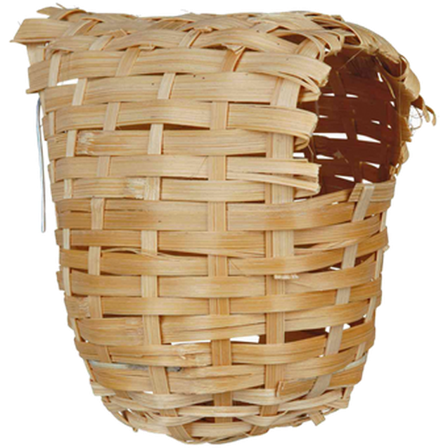 Trixie - Exotic Nest Bambus brun 12 x 11 cm - Fugl - Burinventar & rugekasser - Fuglebo & reder - ZOO.no