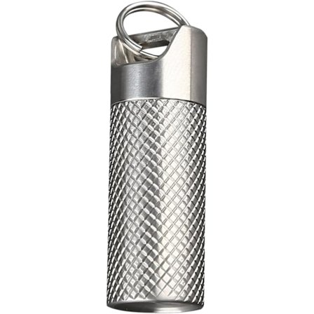 1 kpl (3,5 x 1,2 cm) Titanium Mini Psycho Pill Box - Pillerirasia -