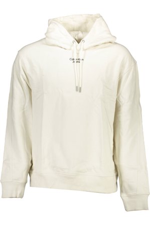 Calvin Klein Felpa Senza Zip Uomo Bianco
