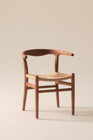 Jotex - Stol Valnøttfinish/natur - NATTAVAARA - Kjøp Spisestoler & kjøkkenstoler hos Jotex