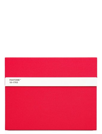 PANTONE Pantone New Notebook With Pencil. / Lined - Red - ONE SIZE