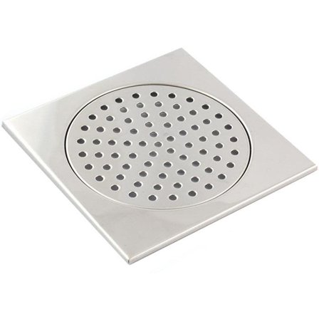 TEBO Details 002325 Gulvslukrist børstet uten uttak, Innendørsavløp