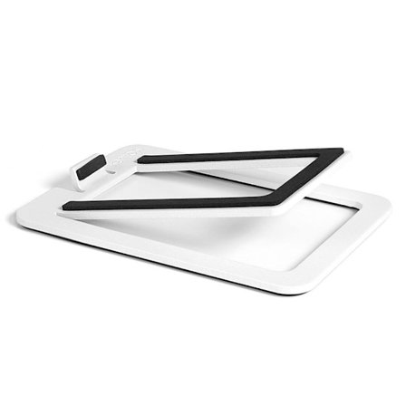 Højttalerstativ Audiostativ HVID 1 1