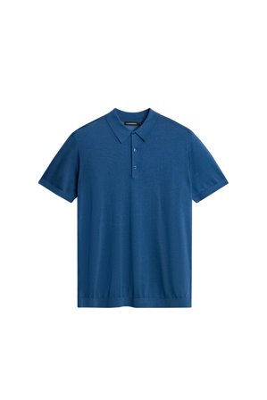 J.Lindeberg - Ridge Lyocell Silk Polo - Blue - Man - S